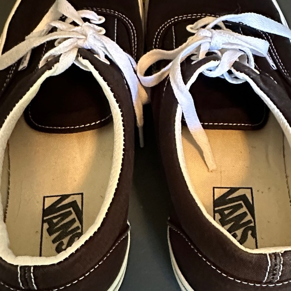Vans Black and White Slip-On Shoes - Picture 8 of 9
